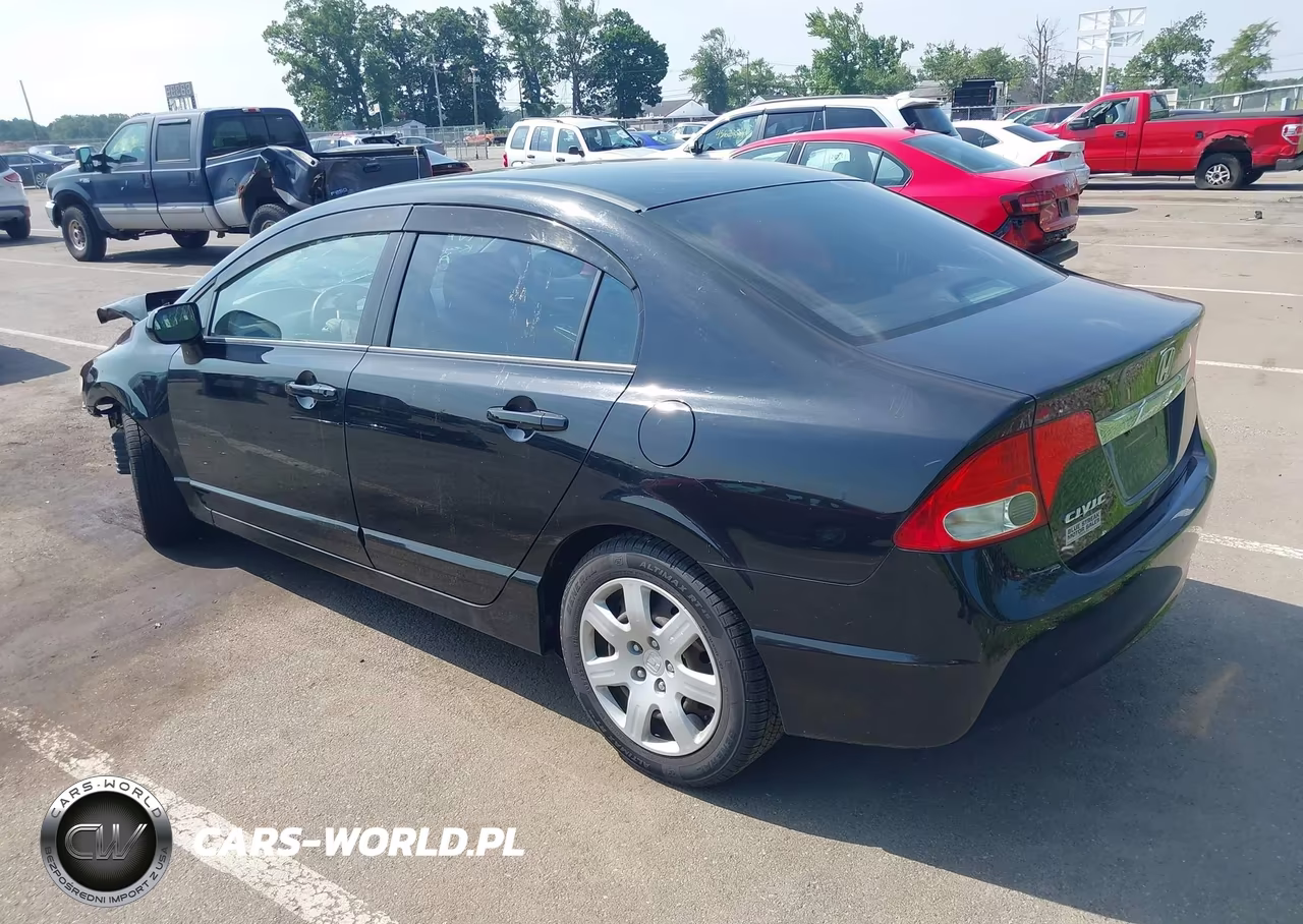 2010 Honda Civic Lx VIN:2HGFA1F53AH326566 - 3