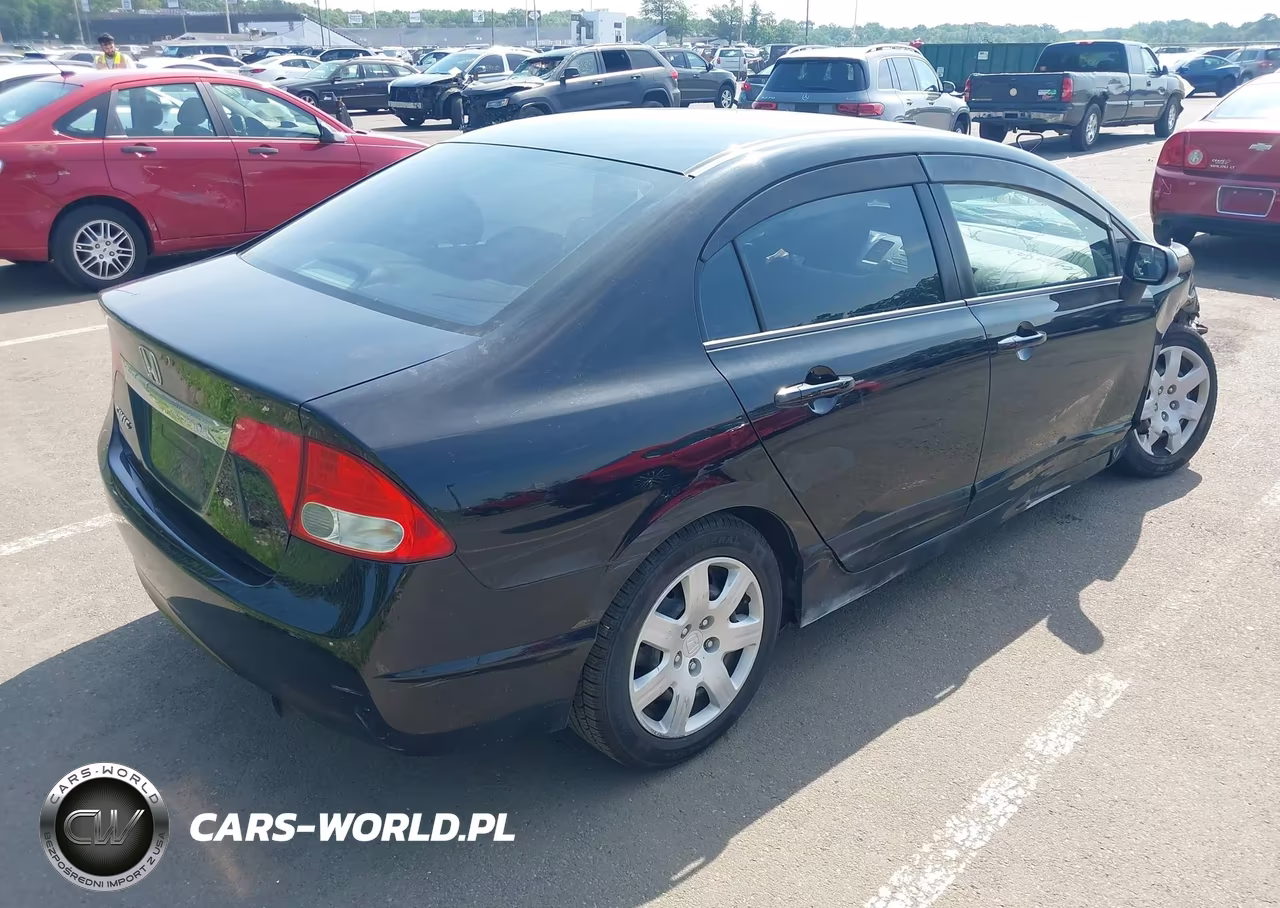 2010 Honda Civic Lx VIN:2HGFA1F53AH326566 - 4