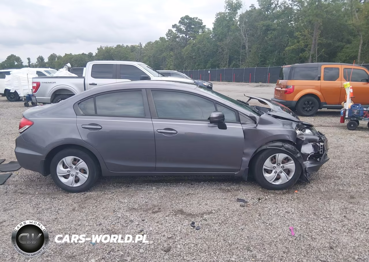 2014 Honda Civic Lx VIN:19XFB2F55EE043279 - 13