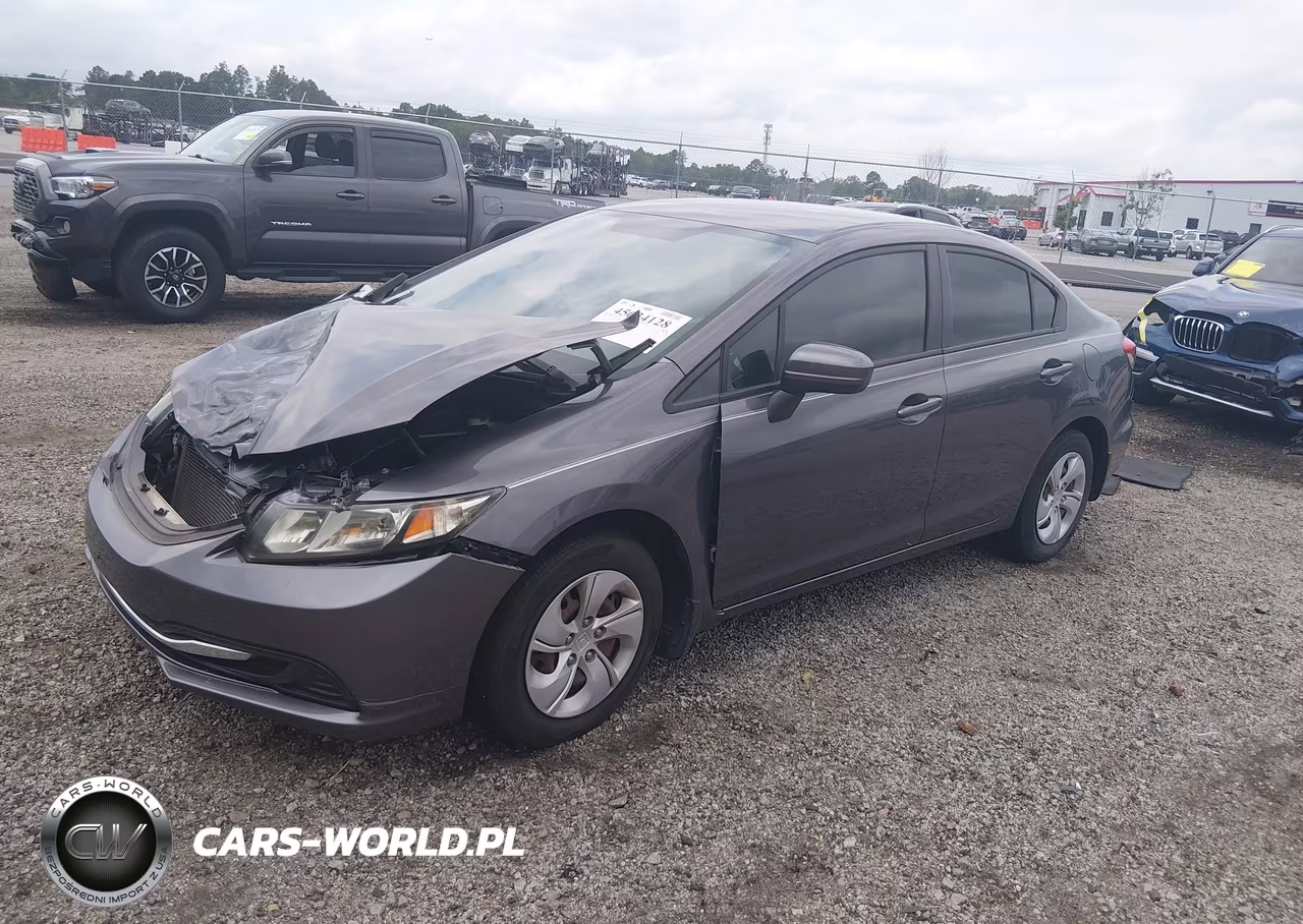 2014 Honda Civic Lx VIN:19XFB2F55EE043279 - 2