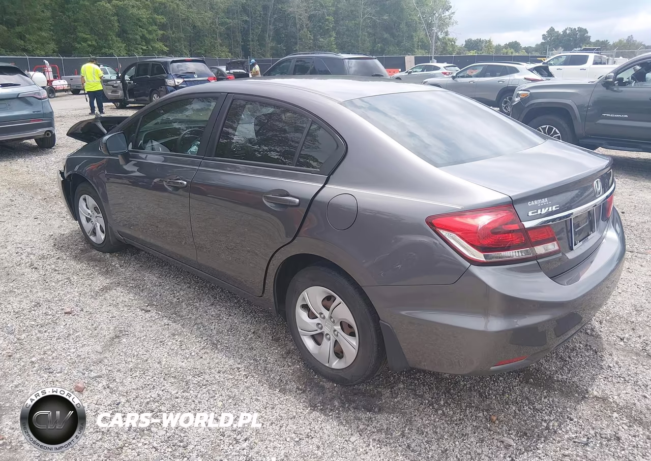 2014 Honda Civic Lx VIN:19XFB2F55EE043279 - 3