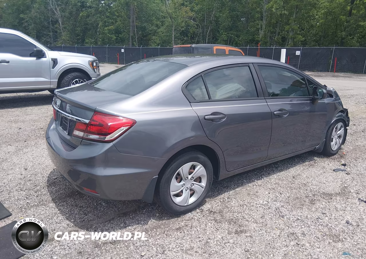 2014 Honda Civic Lx VIN:19XFB2F55EE043279 - 4