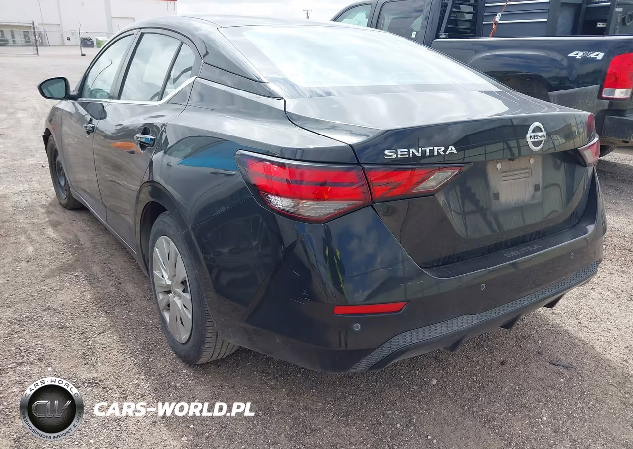 2023 Nissan Sentra S Xtronic Cvt VIN:3N1AB8BV0PY299823 - 3