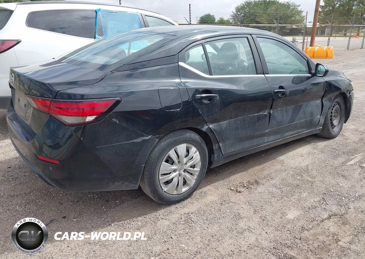 2023 Nissan Sentra S Xtronic Cvt VIN:3N1AB8BV0PY299823 - 4