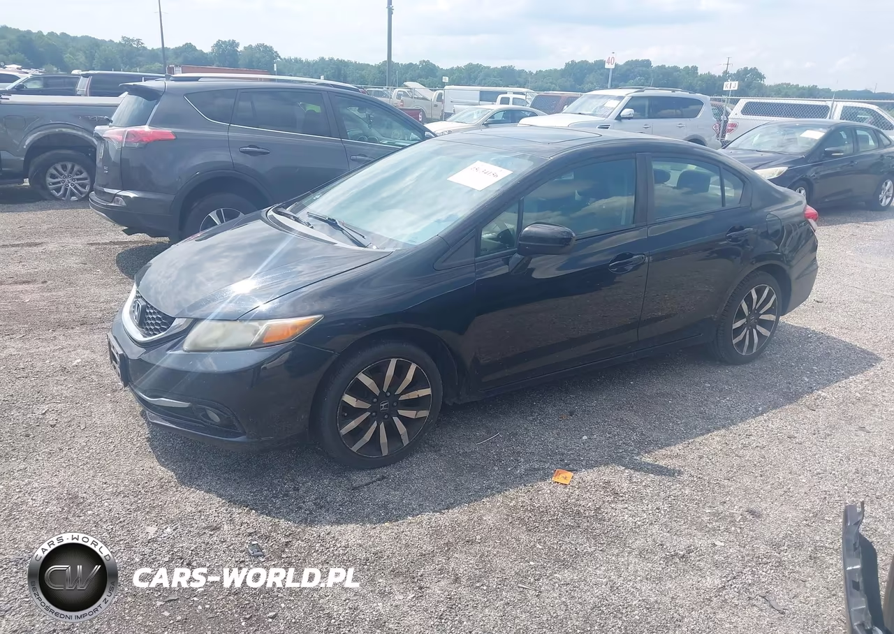 2014 Honda Civic Ex-L VIN:19XFB2F92EE200057 - 2