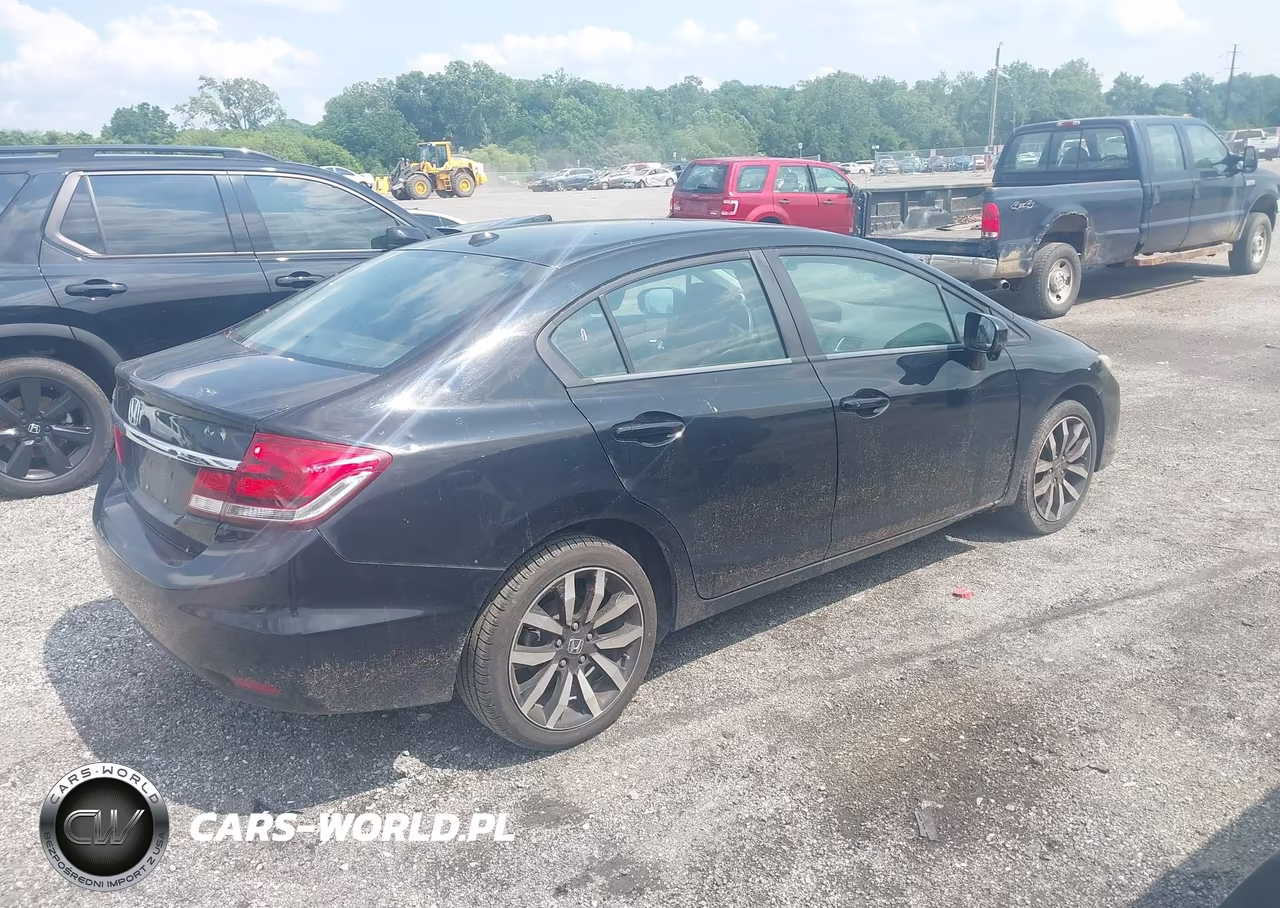 2014 Honda Civic Ex-L VIN:19XFB2F92EE200057 - 4
