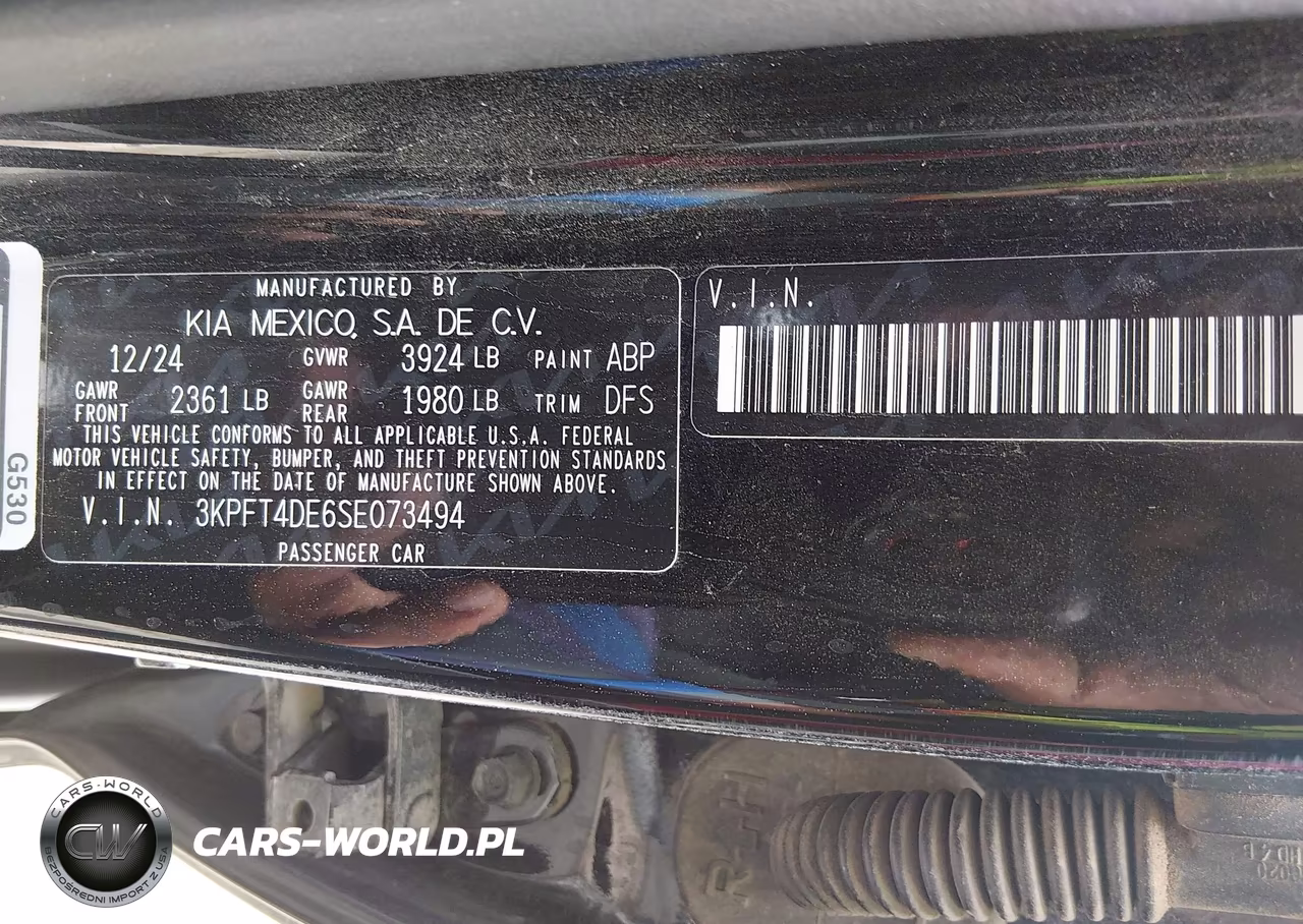 2025 Kia K4 Lx VIN:3KPFT4DE6SE073494 - 9