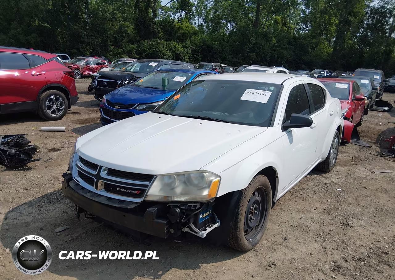 2014 Dodge Avenger Se VIN:1C3CDZAB7EN166259 - 2