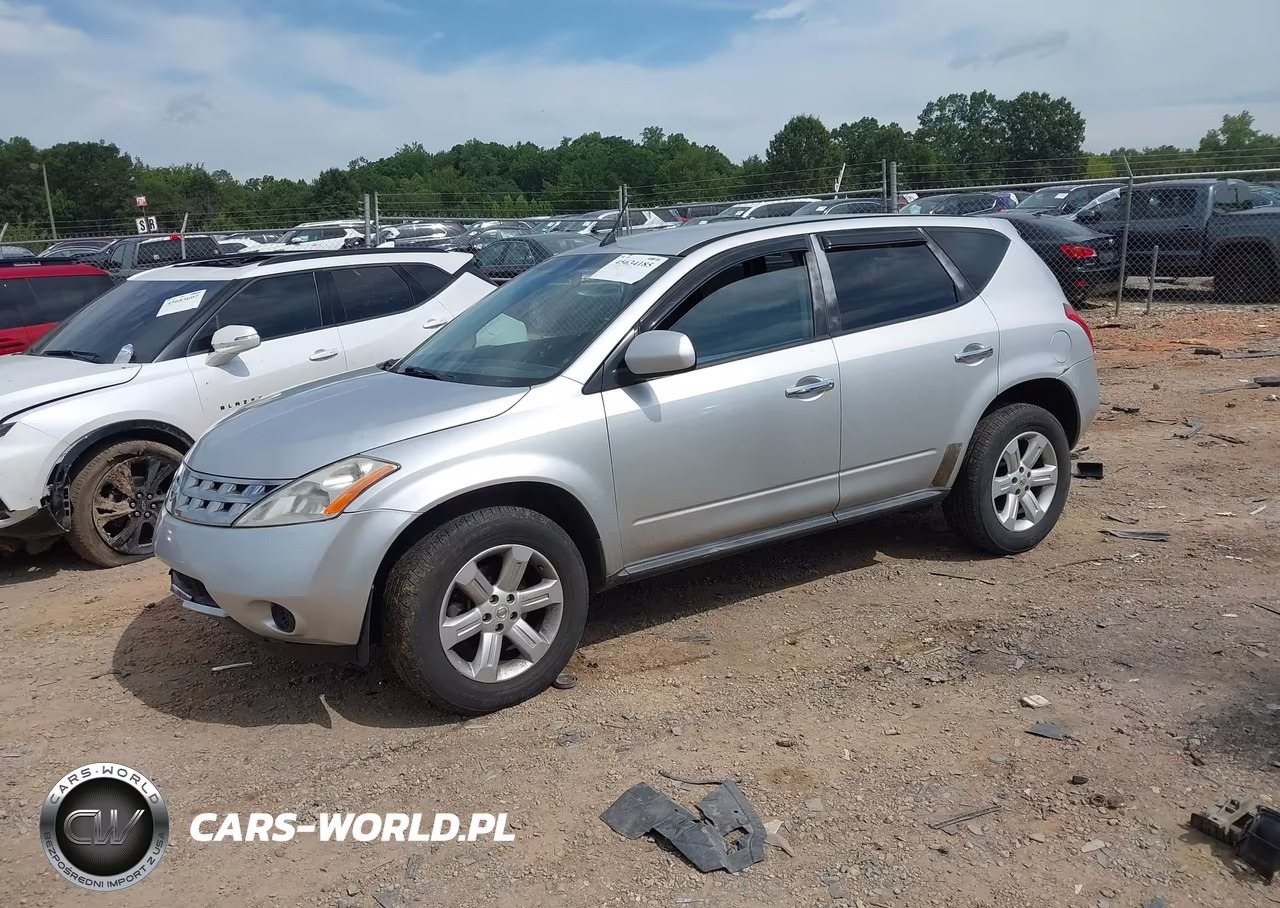 2006 Nissan Murano S VIN:JN8AZ08W76W519253 - 2