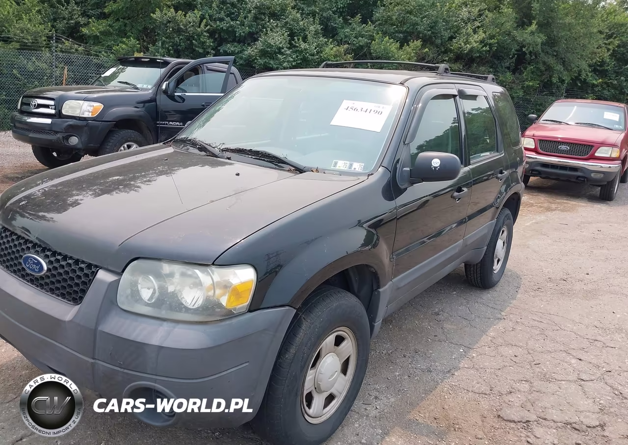 2007 Ford Escape Xls-Xls Manual VIN:1FMYU02Z77KB99500 - 2