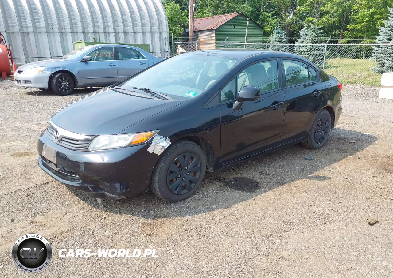 2012 Honda Civic Lx VIN:19XFB2F57CE360509 - 2
