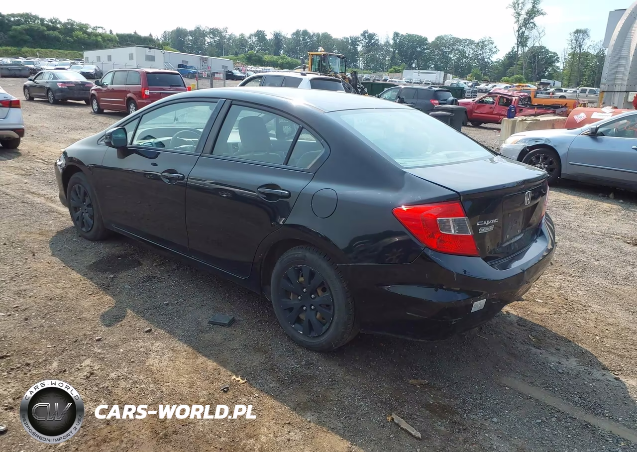 2012 Honda Civic Lx VIN:19XFB2F57CE360509 - 3