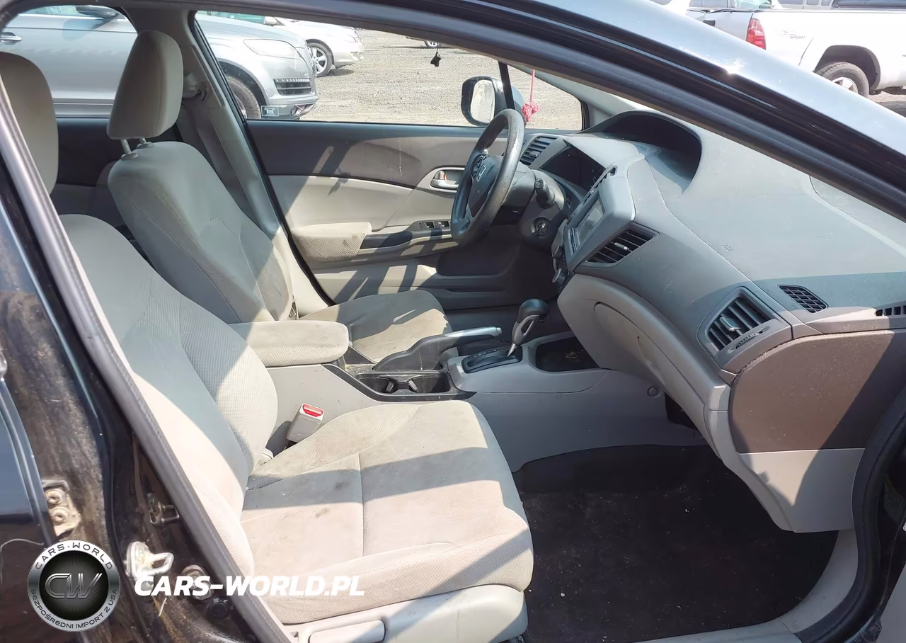 2012 Honda Civic Lx VIN:19XFB2F57CE360509 - 5