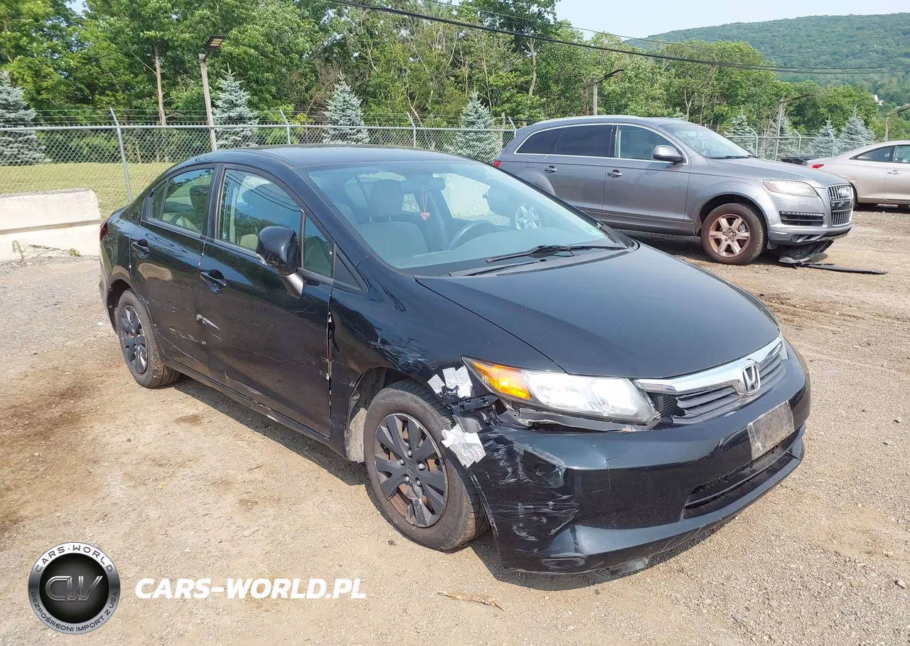 2012 Honda Civic Lx VIN:19XFB2F57CE360509 - 6