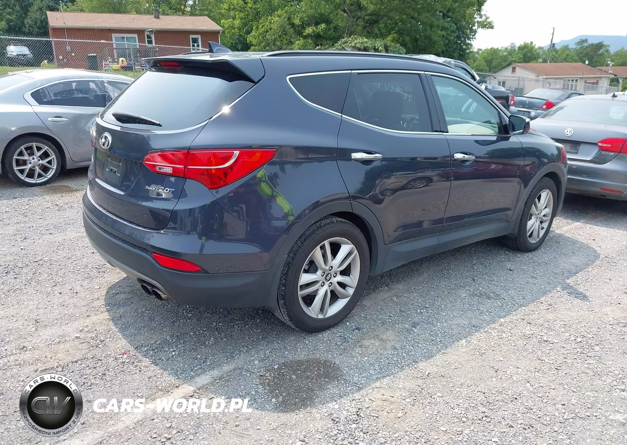 2014 Hyundai Santa Fe Sport 2.0L Turbo VIN:5XYZU3LA1EG232559 - 4