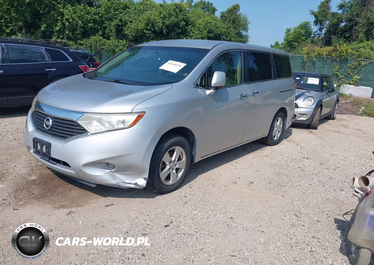 2013 Nissan Quest Sv VIN:JN8AE2KP3D9062185 - 2