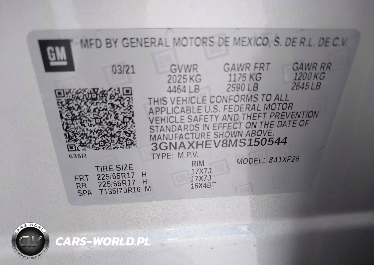 2021 Chevrolet Equinox Fwd Ls VIN:3GNAXHEV8MS150544 - 9