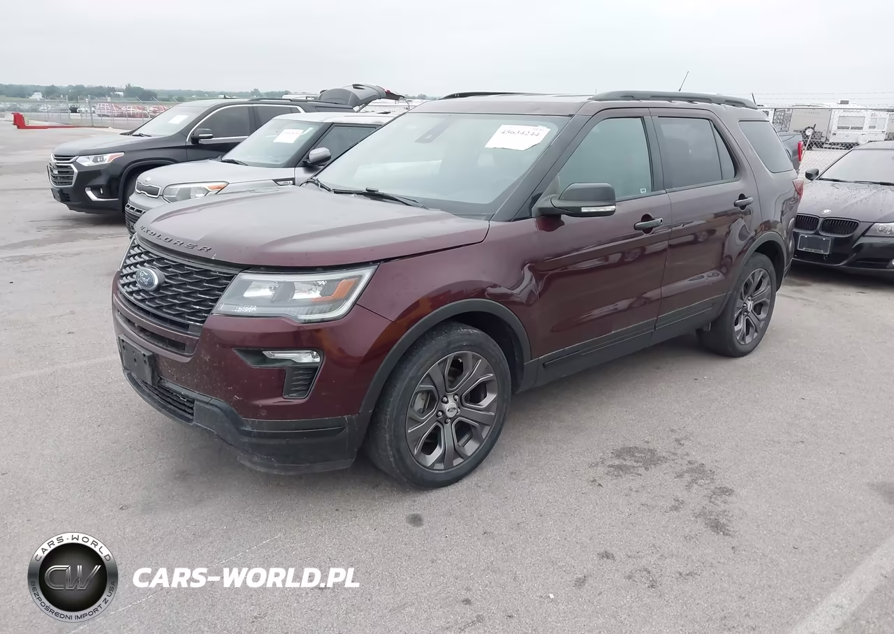2018 Ford Explorer Sport VIN:1FM5K8GT9JGA67926 - 2