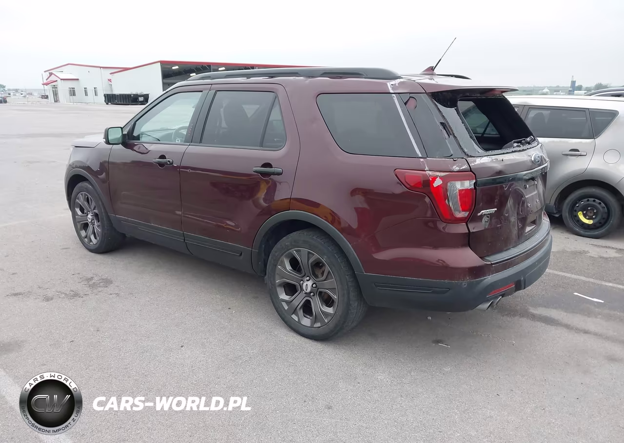 2018 Ford Explorer Sport VIN:1FM5K8GT9JGA67926 - 3
