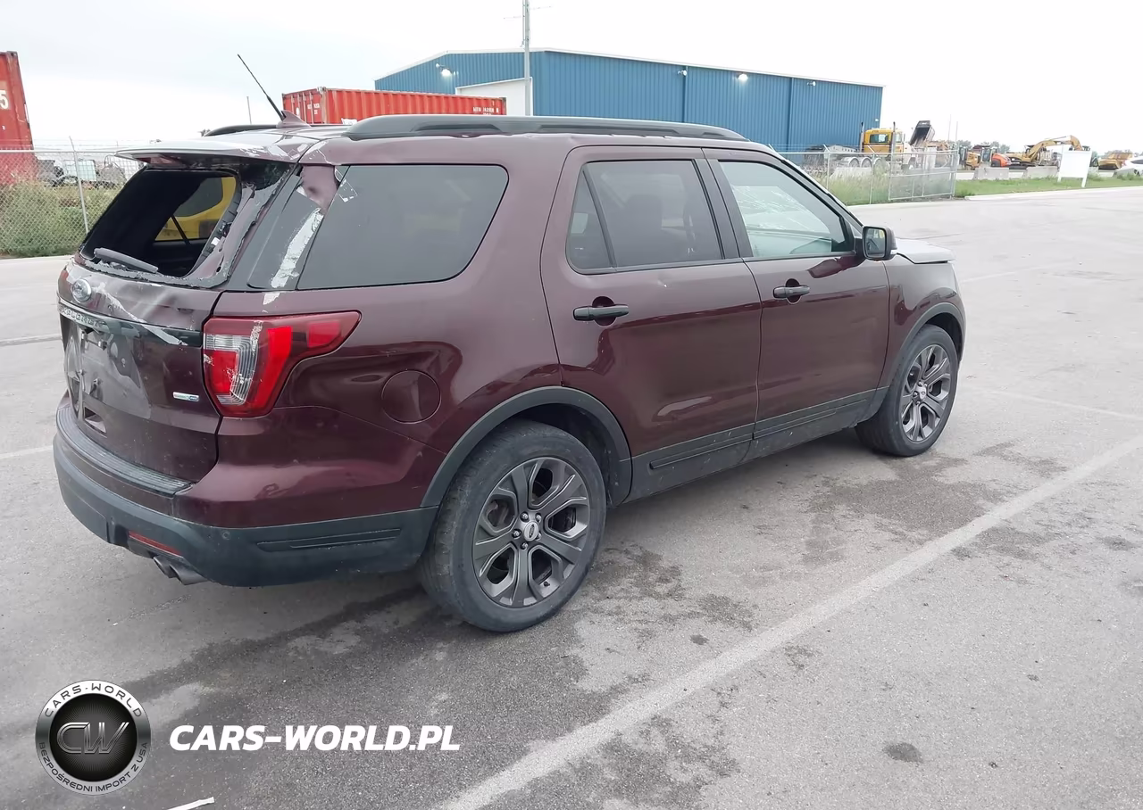 2018 Ford Explorer Sport VIN:1FM5K8GT9JGA67926 - 4