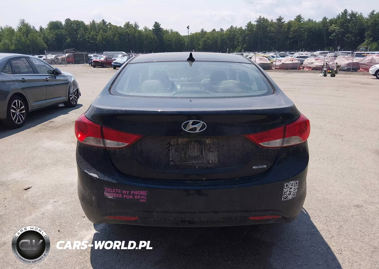 2011 Hyundai Elantra Limited VIN:5NPDH4AE9BH010348 - 17