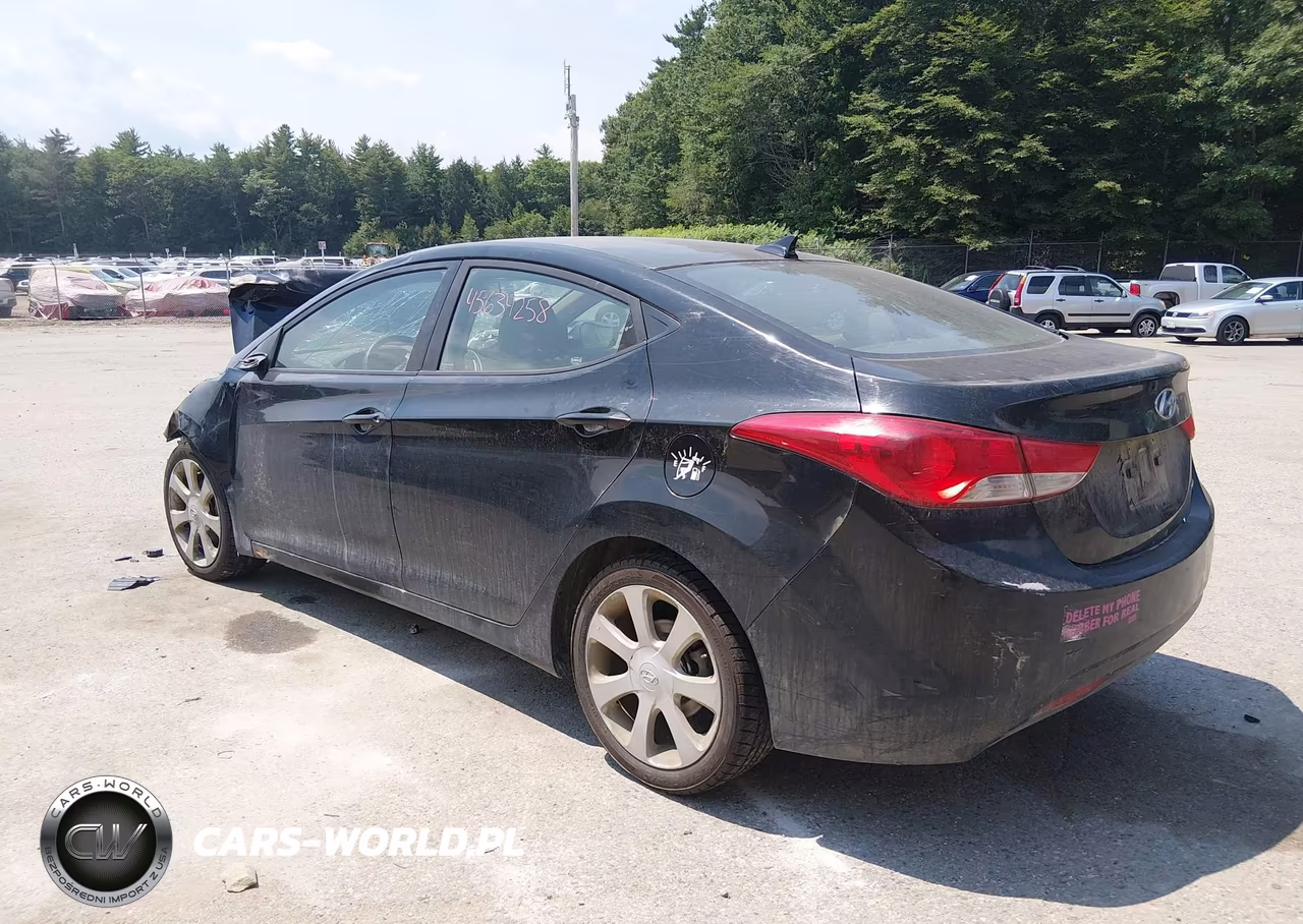 2011 Hyundai Elantra Limited VIN:5NPDH4AE9BH010348 - 3