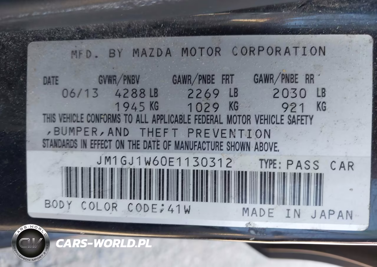 2014 Mazda Mazda6 I Grand Touring VIN:JM1GJ1W60E1130312 - 9
