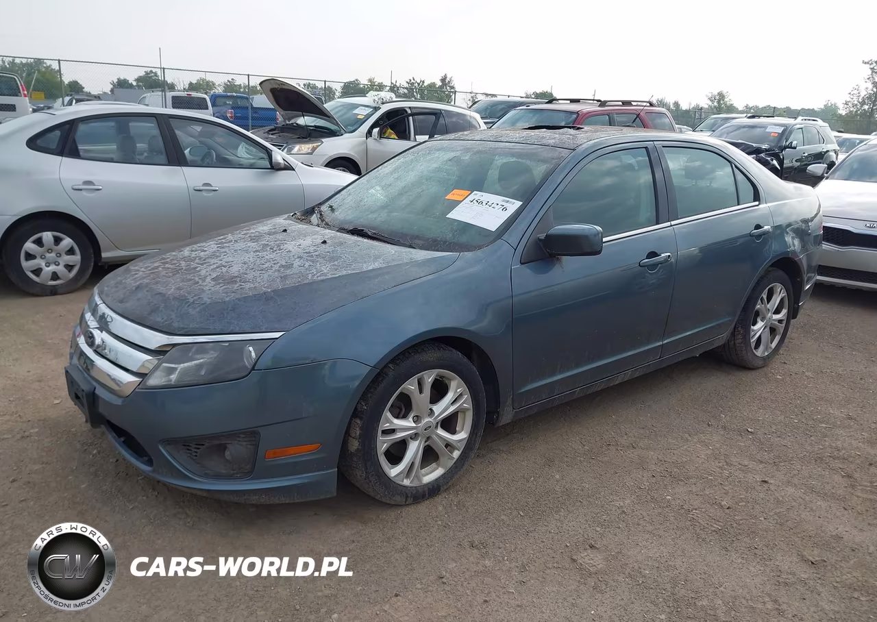 2012 Ford Fusion Se VIN:3FAHP0HAXCR309710 - 2