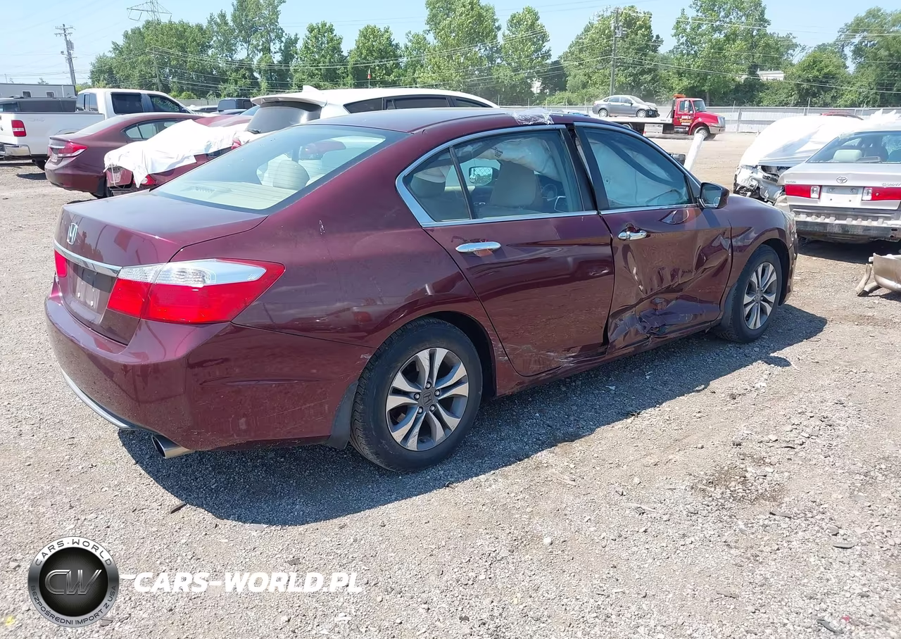 2014 Honda Accord Lx VIN:1HGCR2F3XEA148448 - 4
