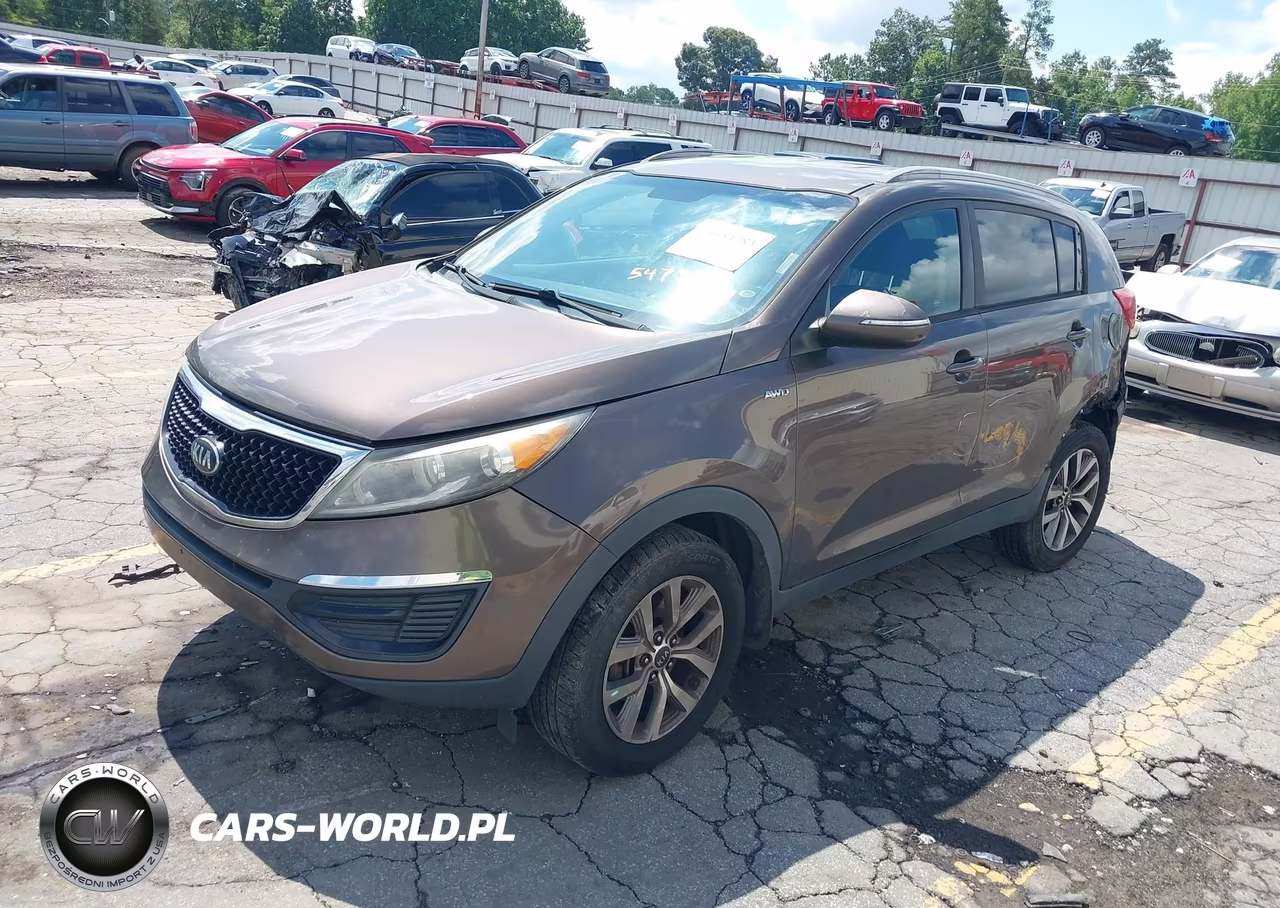 2014 Kia Sportage Lx VIN:KNDPBCAC3E7547359 - 2