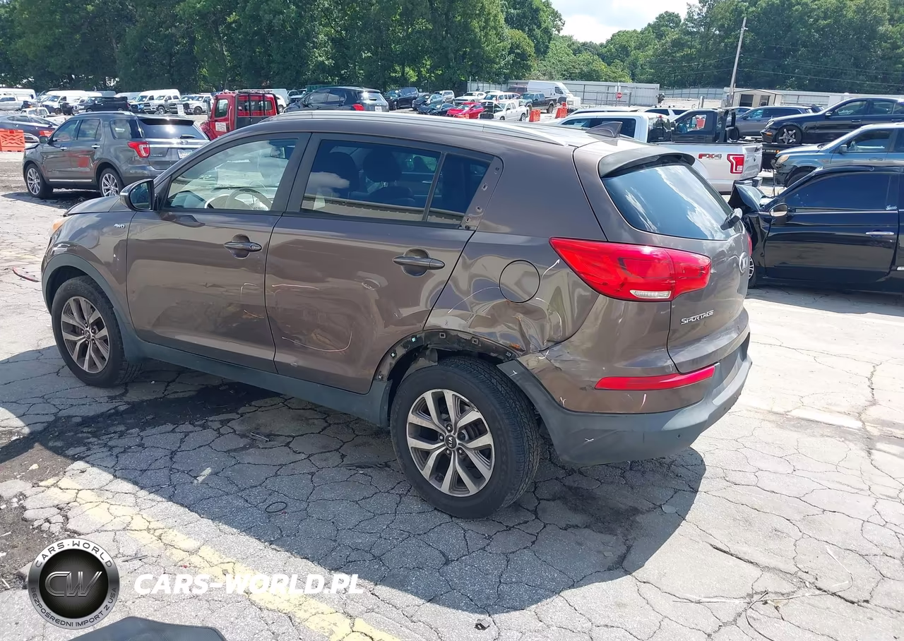 2014 Kia Sportage Lx VIN:KNDPBCAC3E7547359 - 3