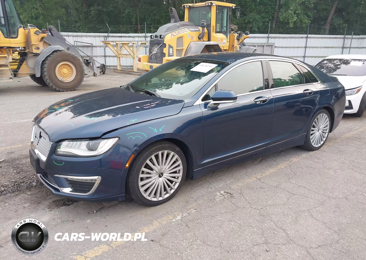 2017 Lincoln Mkz Reserve VIN:3LN6L5F91HR638821 - 2