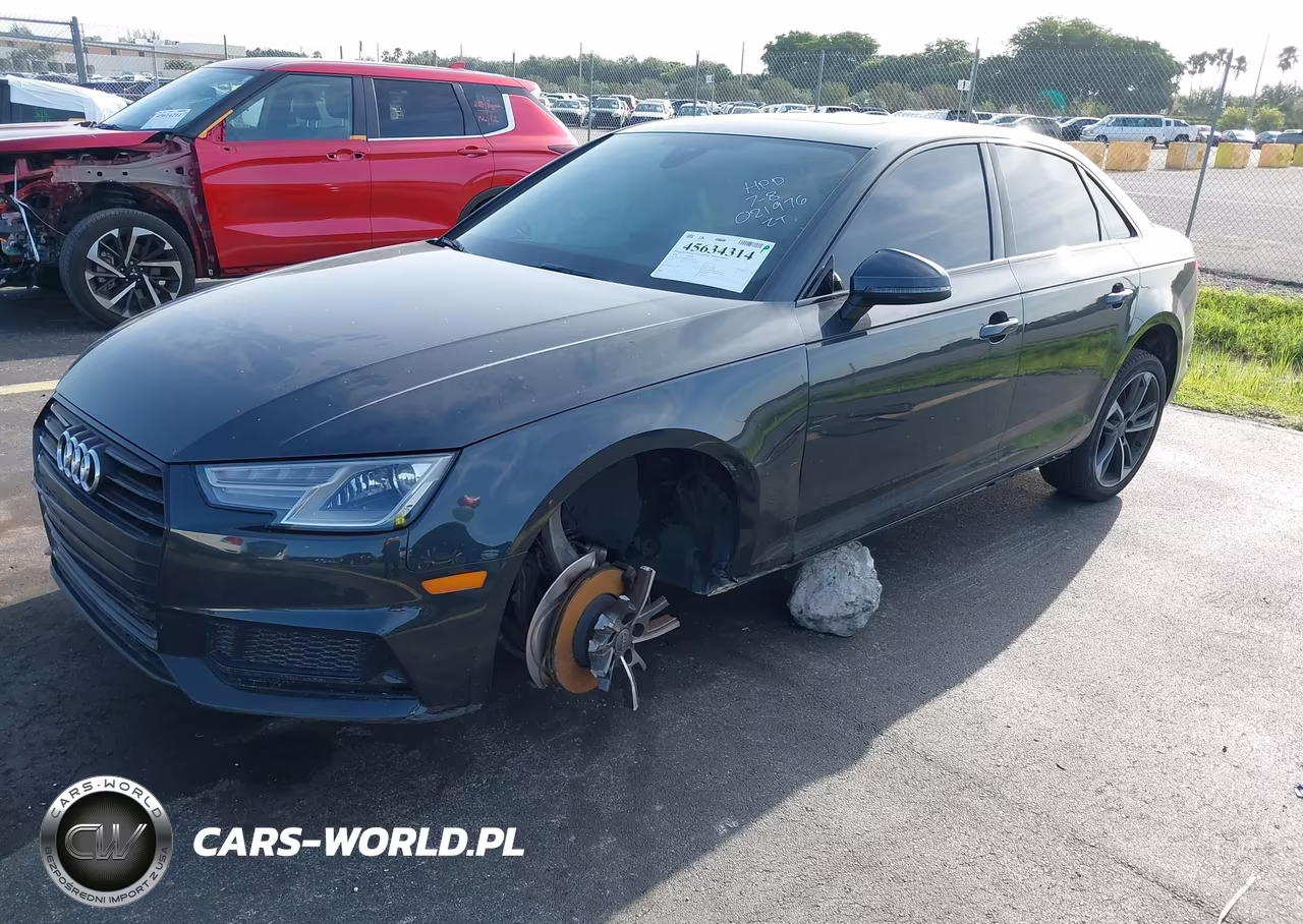 2019 Audi A4 40 Titanium Premium VIN:WAUGMAF43KN021916 - 2