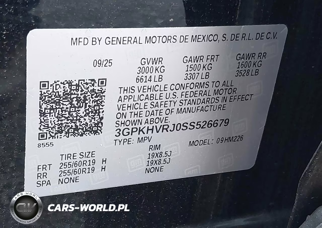 2025 Honda Prologue Ex VIN:3GPKHVRJ0SS526679 - 9