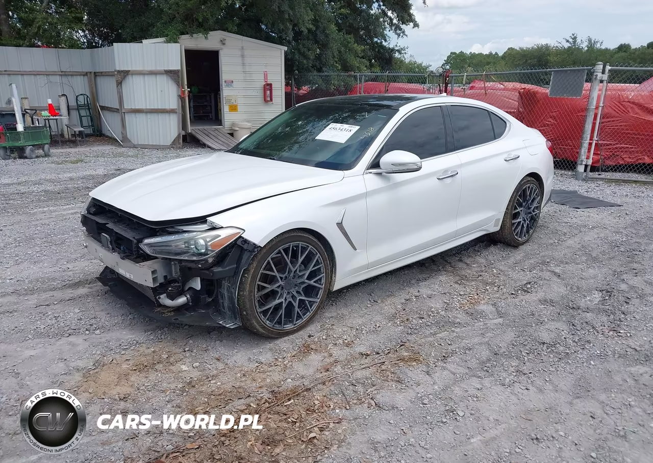 2020 Genesis G70 2.0T Rwd VIN:KMTG34LA8LU051147 - 2