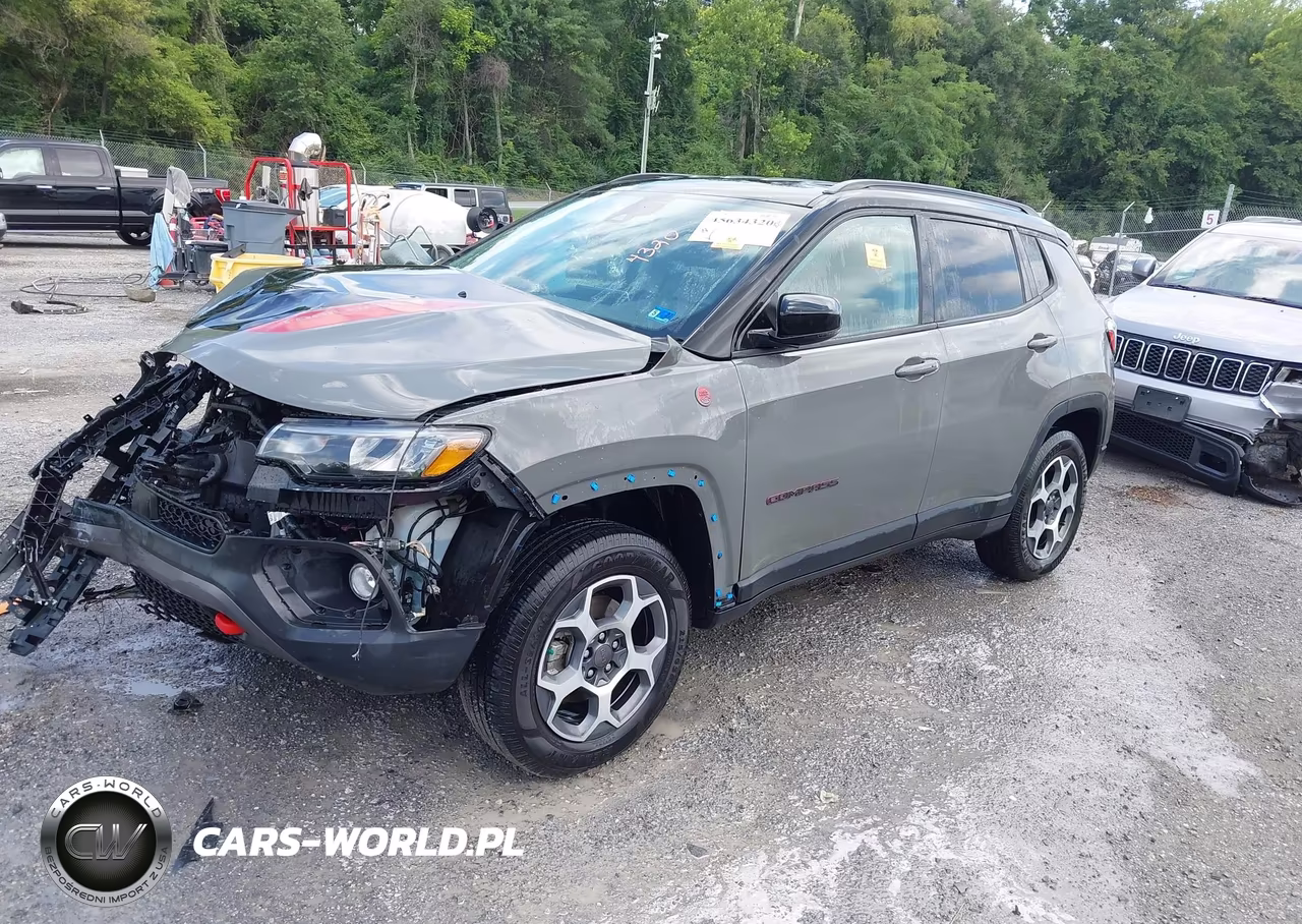 2022 Jeep Compass Trailhawk 4X4 VIN:3C4NJDDB9NT235805 - 2