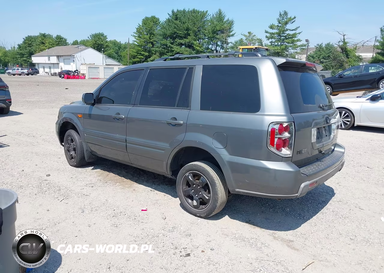 2008 Honda Pilot Ex-L VIN:5FNYF18538B052761 - 3