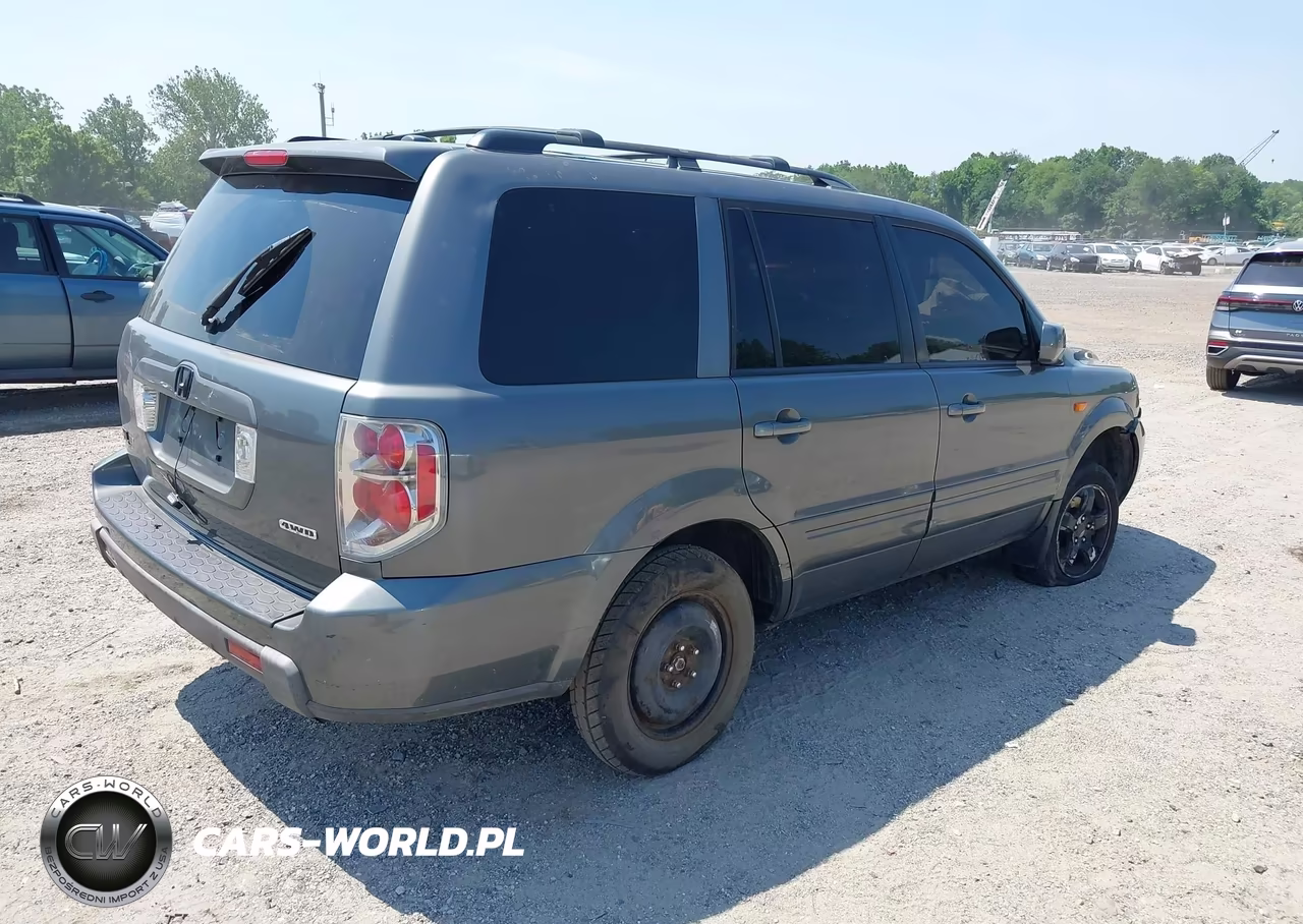 2008 Honda Pilot Ex-L VIN:5FNYF18538B052761 - 4