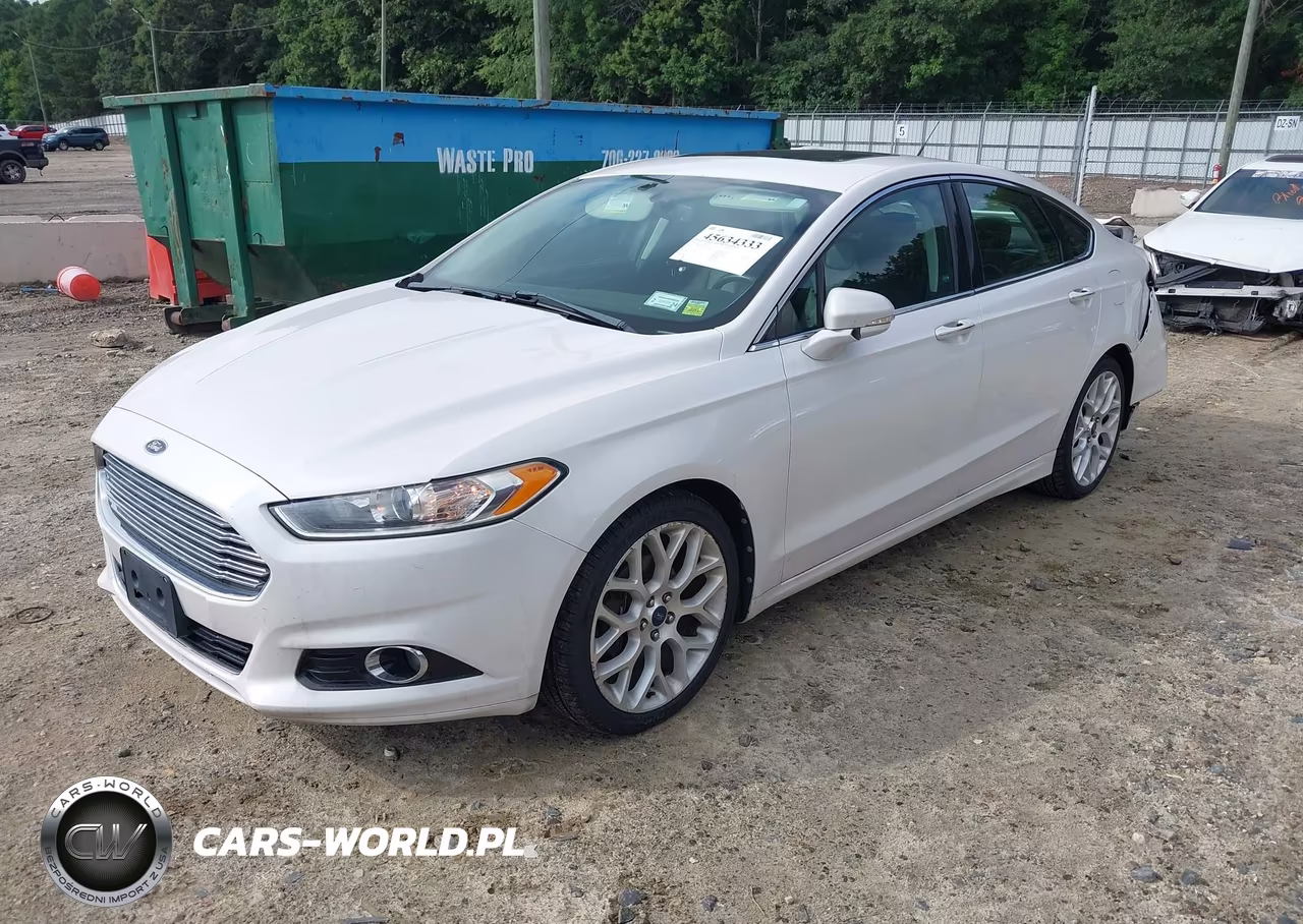 2014 Ford Fusion Titanium VIN:3FA6P0D9XER326450 - 2