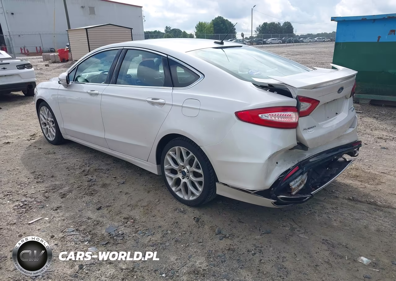2014 Ford Fusion Titanium VIN:3FA6P0D9XER326450 - 3