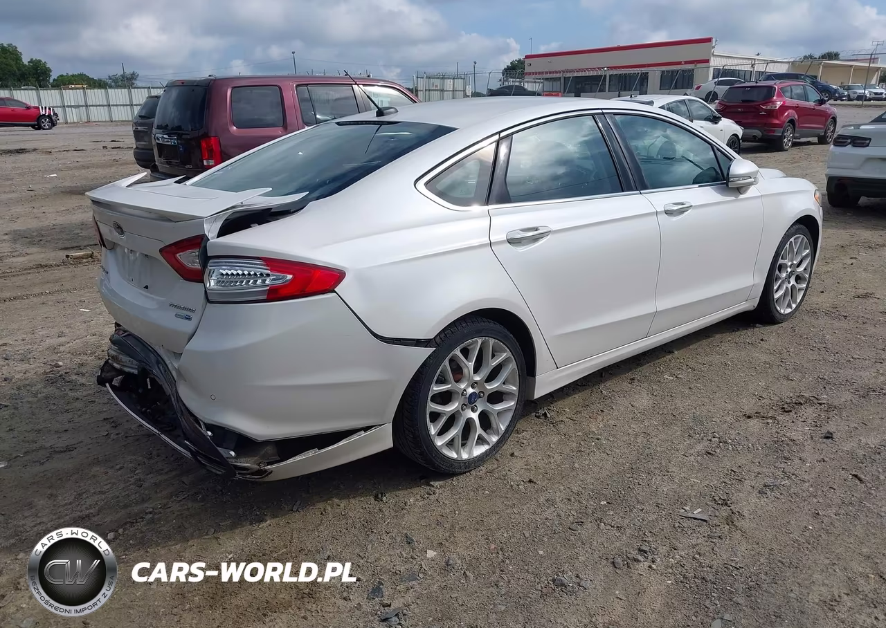 2014 Ford Fusion Titanium VIN:3FA6P0D9XER326450 - 4