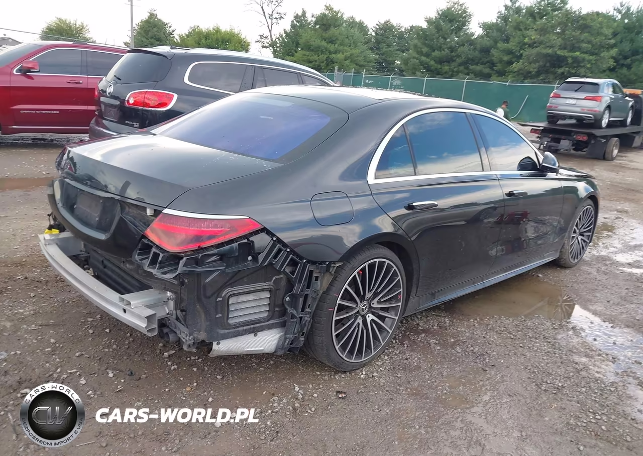 2021 Mercedes-Benz S 580 4Matic VIN:W1K6G7GB6MA039381 - 4