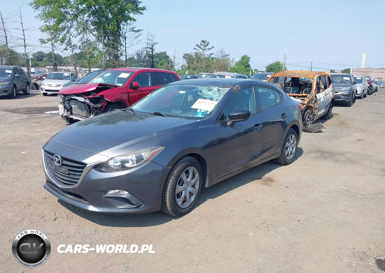 2015 Mazda Mazda3 I Sv VIN:JM1BM1T71F1235957 - 2