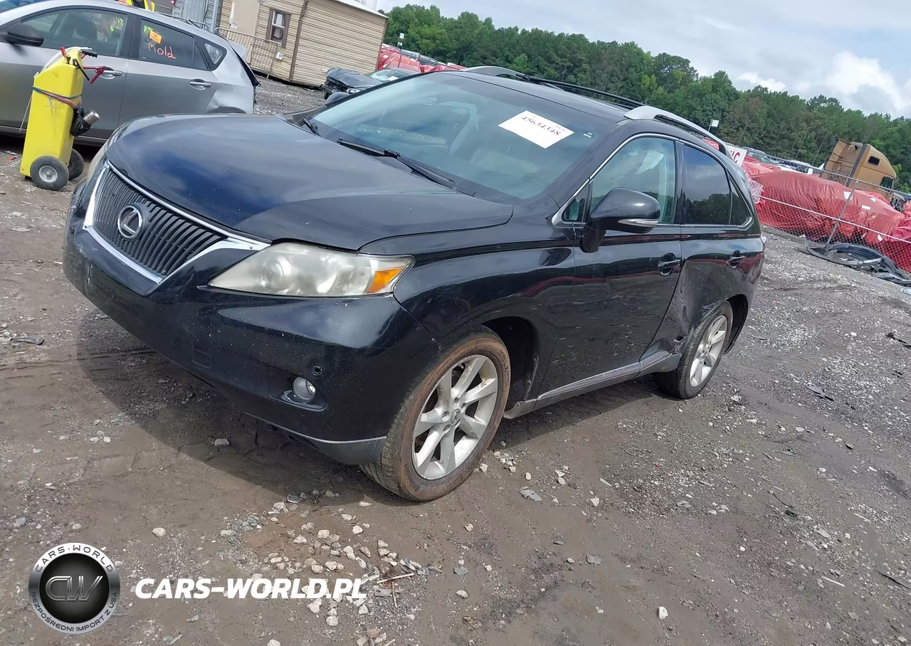 2010 Lexus Rx 350 VIN:2T2ZK1BA9AC038729 - 2