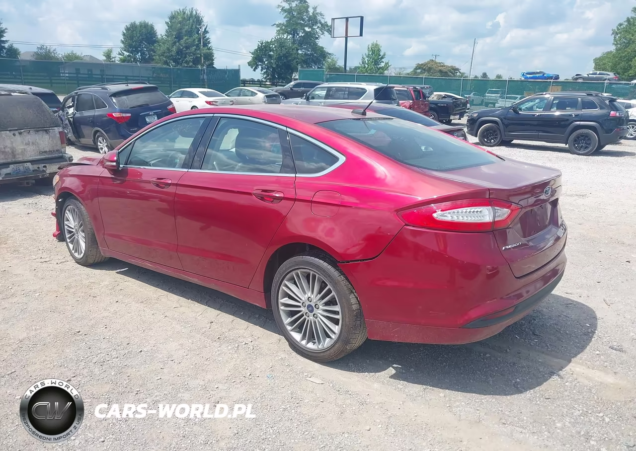 2014 Ford Fusion Se VIN:3FA6P0HD4ER127506 - 3