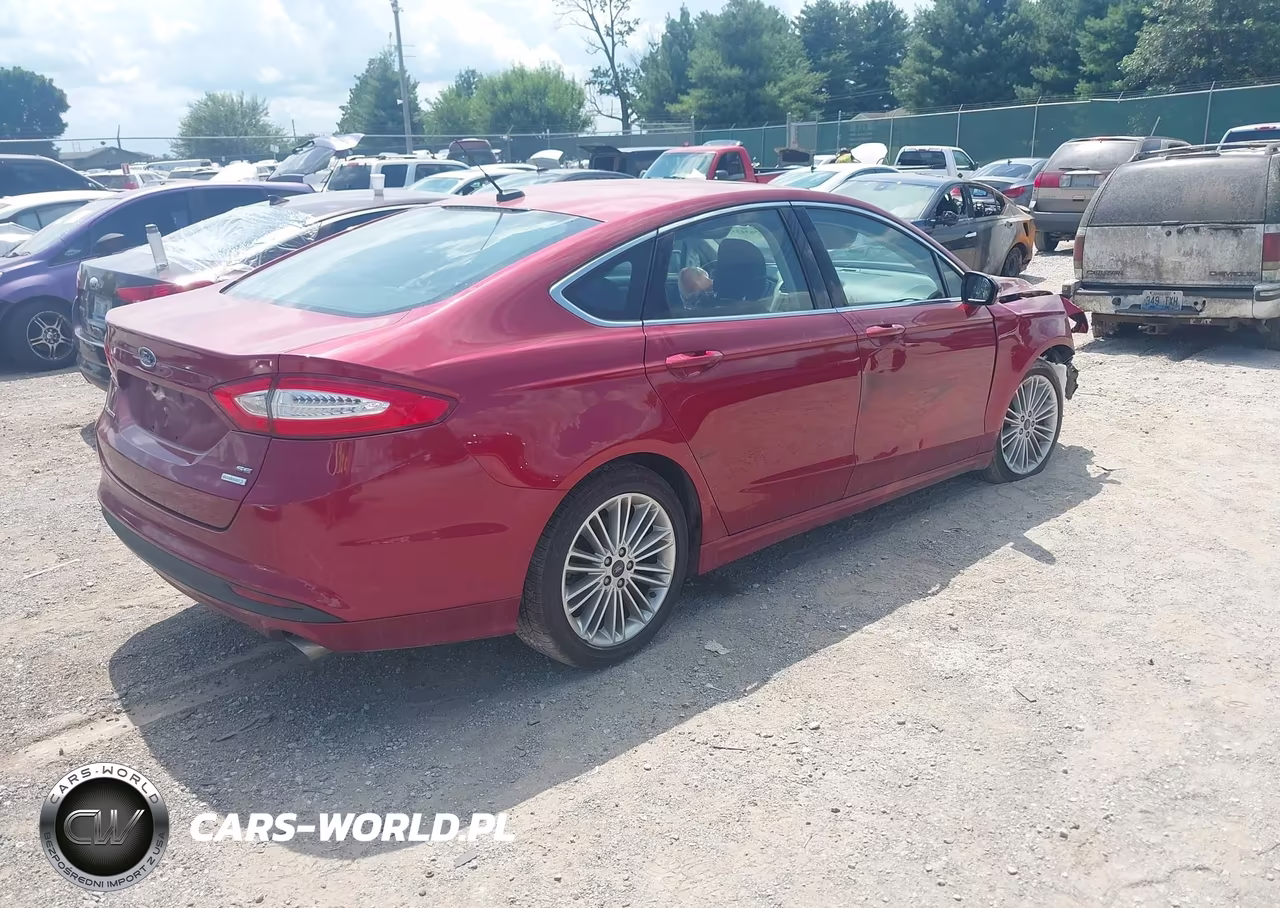 2014 Ford Fusion Se VIN:3FA6P0HD4ER127506 - 4
