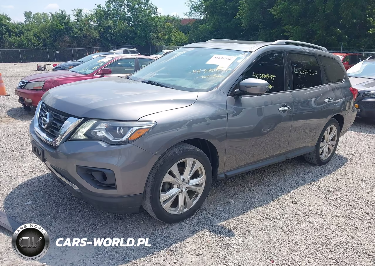 2019 Nissan Pathfinder Sl VIN:5N1DR2MM5KC589317 - 2
