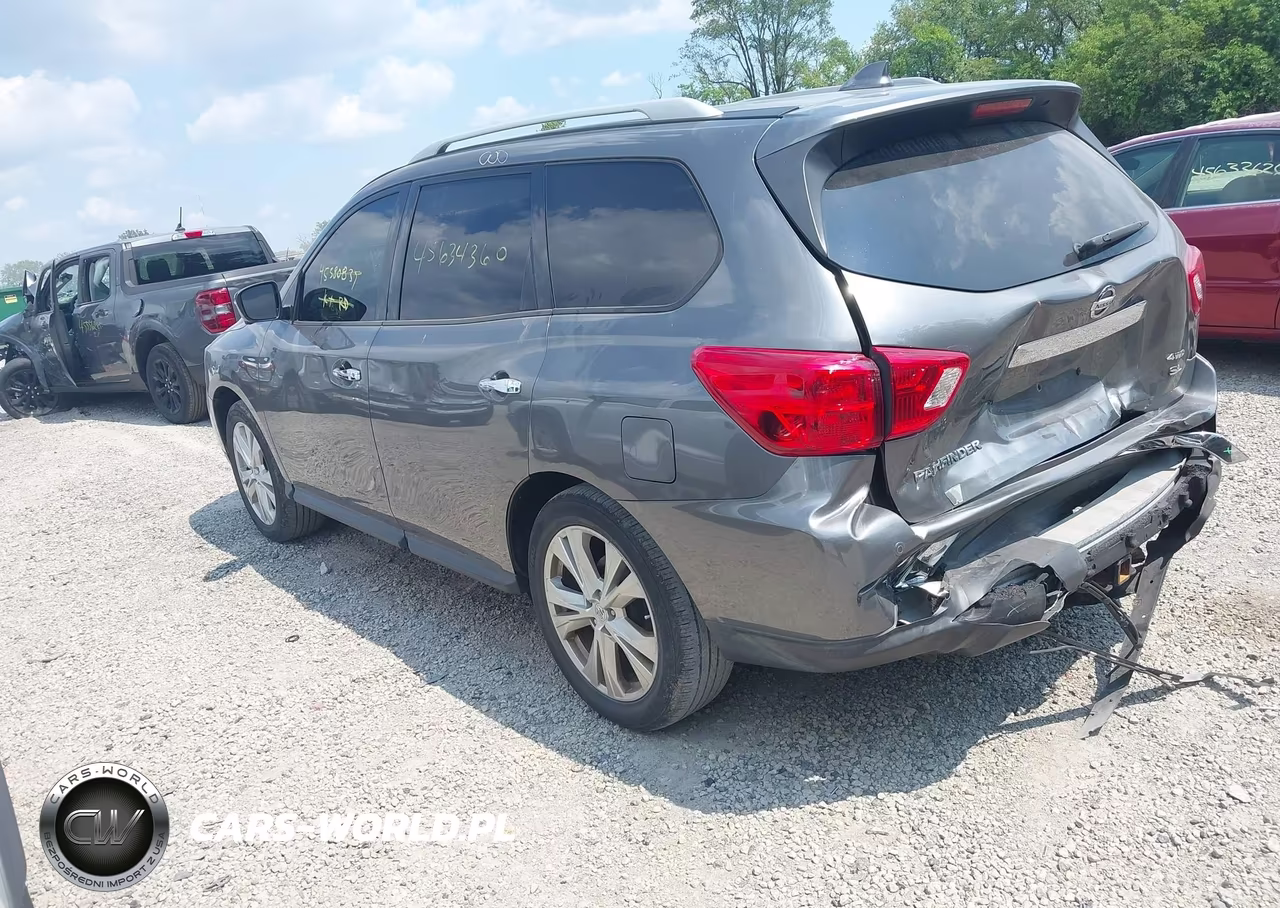 2019 Nissan Pathfinder Sl VIN:5N1DR2MM5KC589317 - 3