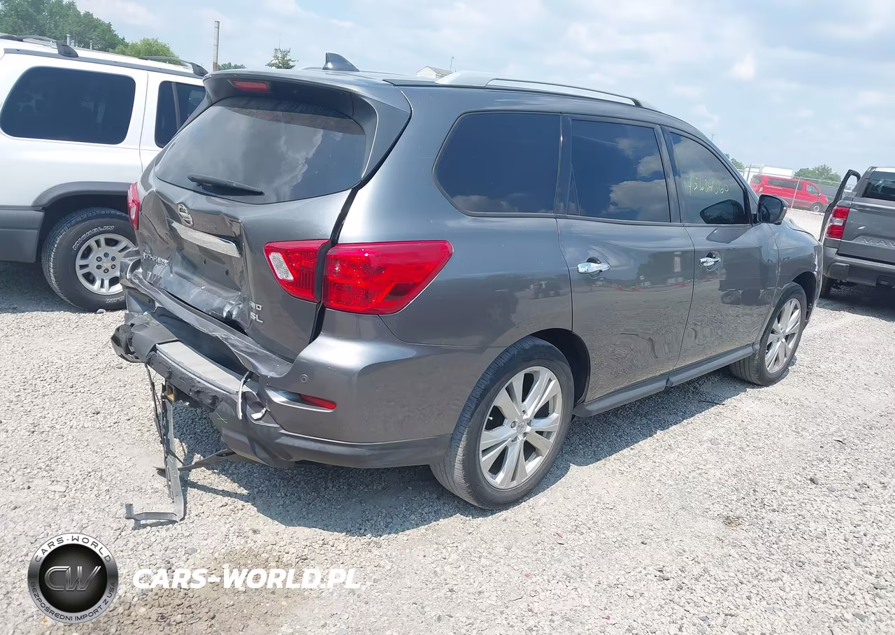 2019 Nissan Pathfinder Sl VIN:5N1DR2MM5KC589317 - 4