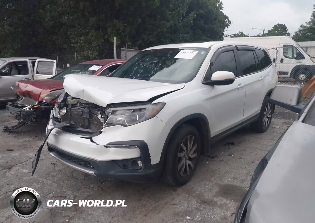 2020 Honda Pilot 2Wd Ex-L VIN:5FNYF5H55LB017896 - 2